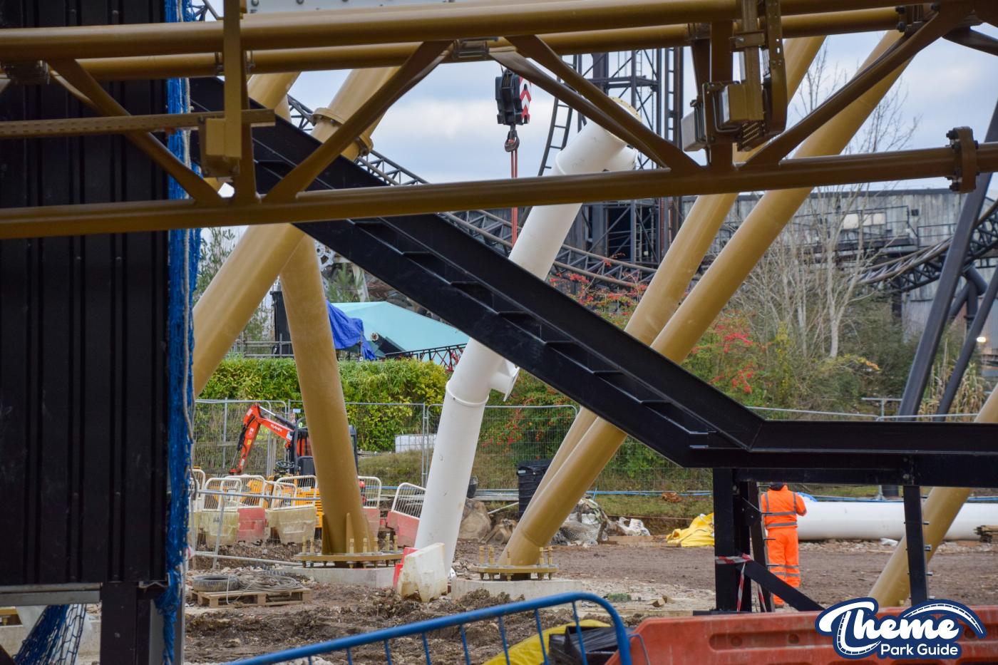 Hyperia More Track Installed And New Shop Takes Shape