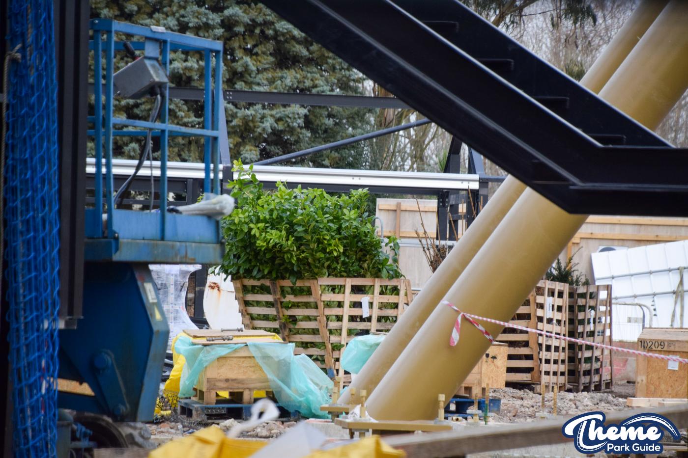 Hyperia Track 80% Complete Next Stage The Lift Hill