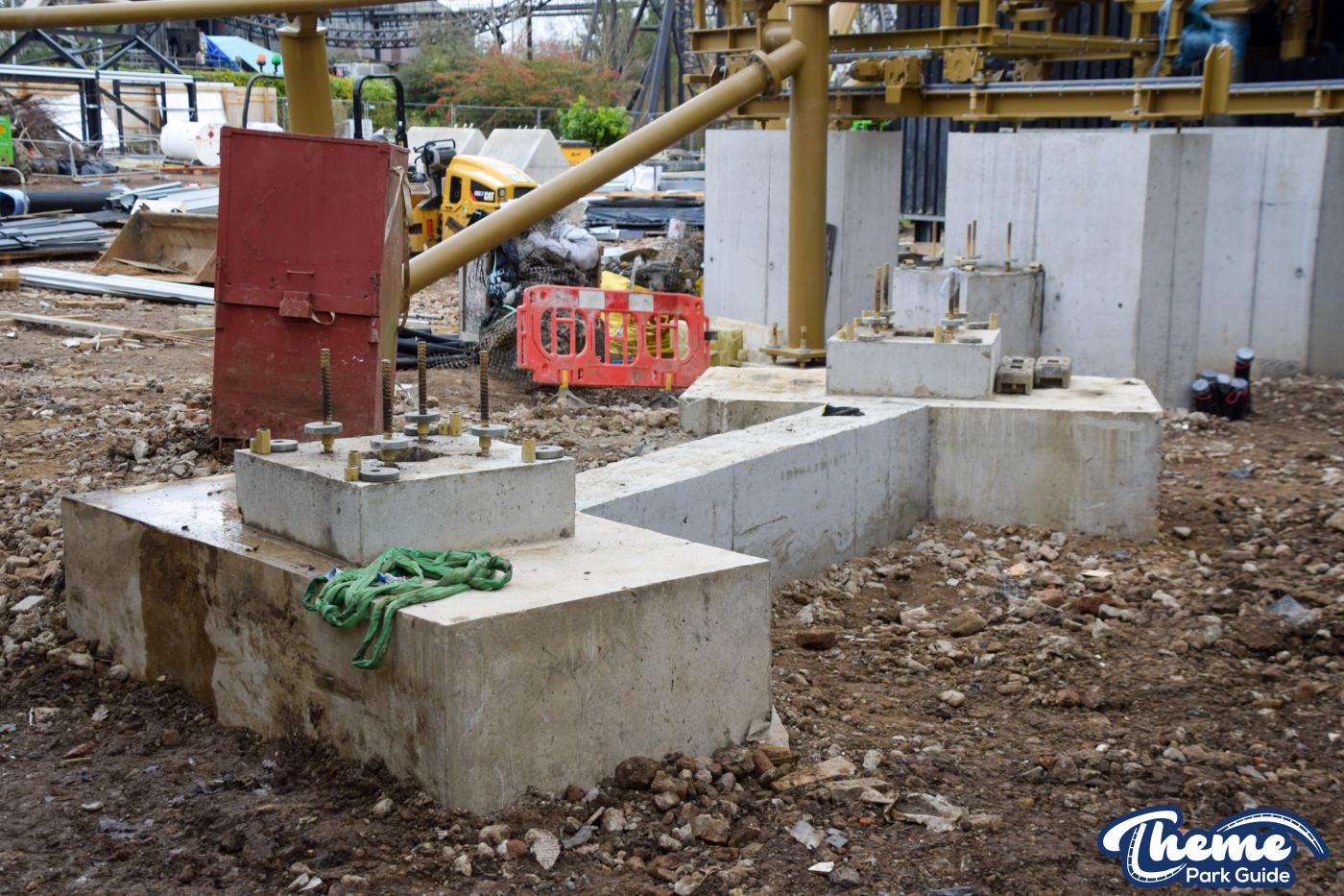 Hyperia Track 80% Complete Next Stage The Lift Hill