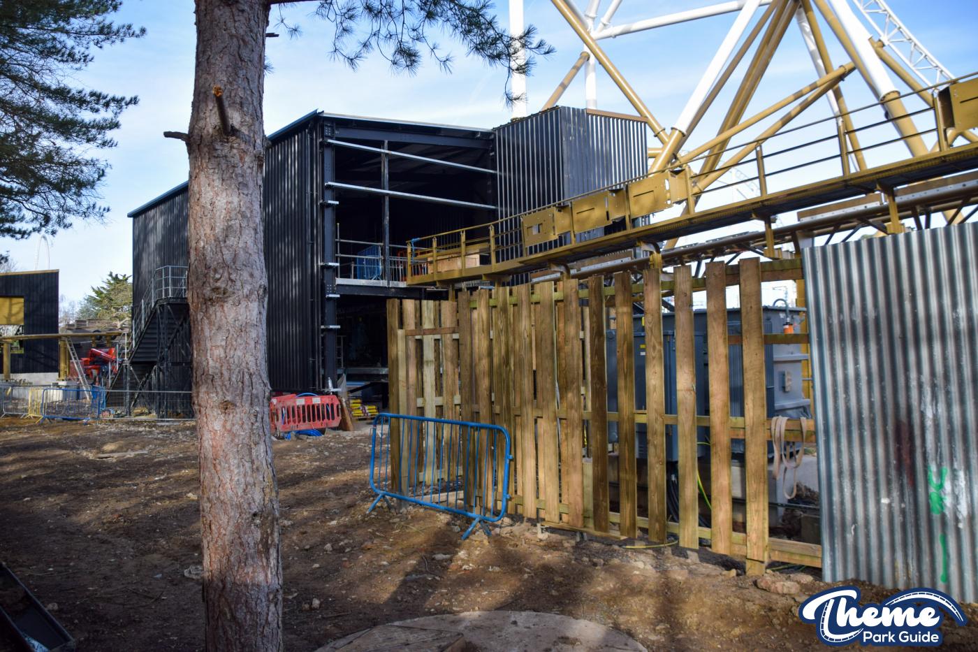 Hyperia Maintenance Bay & First Turn Track Installed