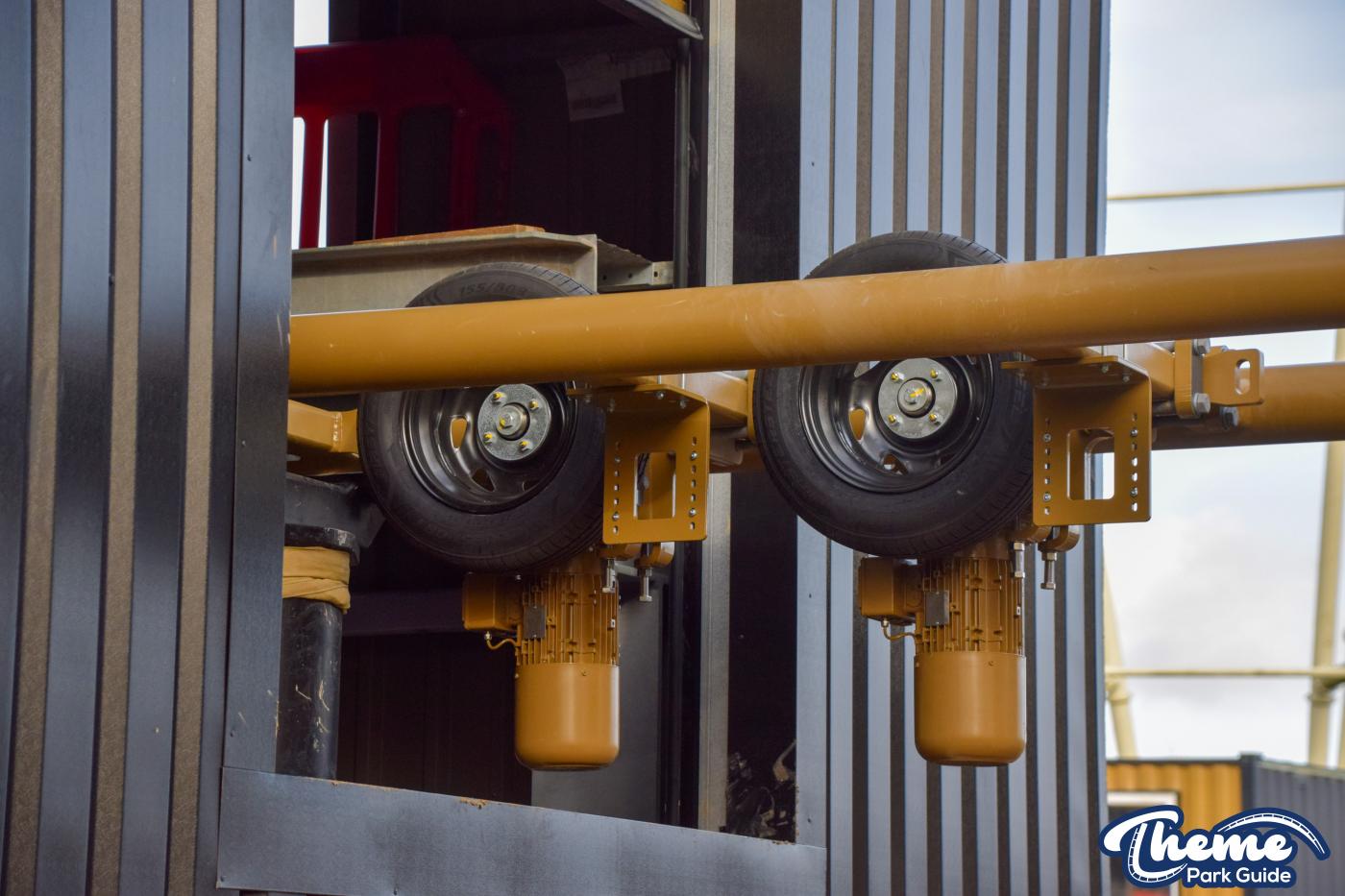 Hyperia Maintenance Bay & First Turn Track Installed