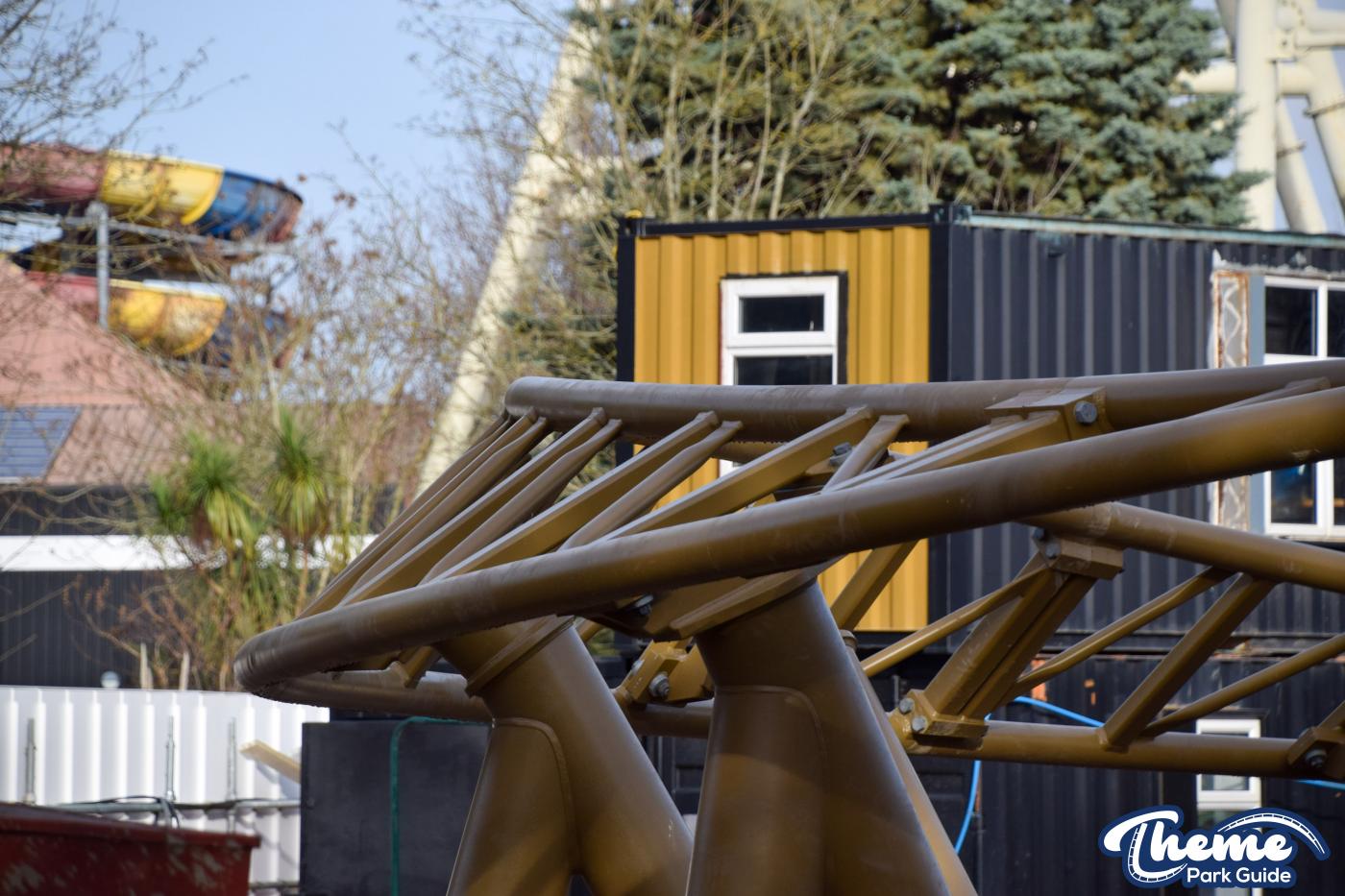 Hyperia Maintenance Bay & First Turn Track Installed