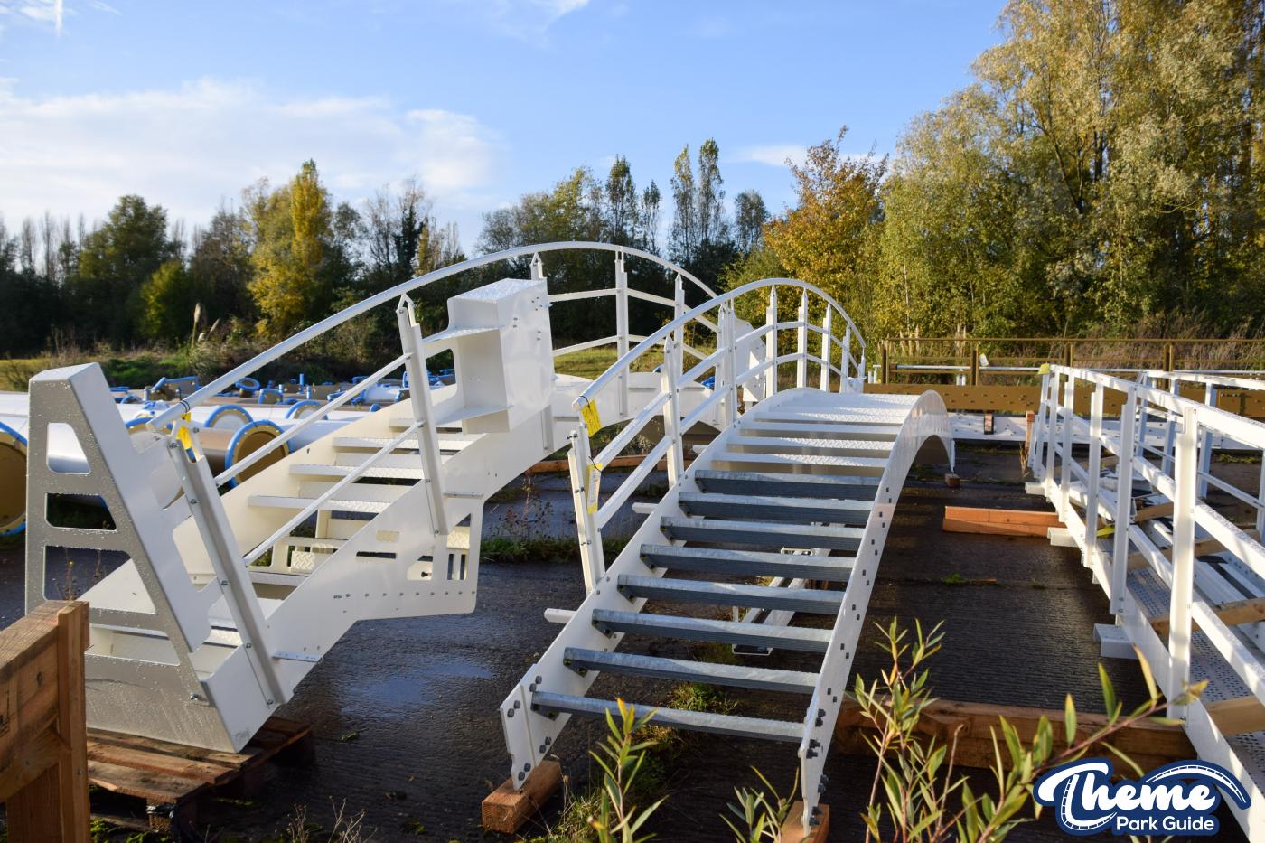 More Track And Lift Hill Sections Delivered For Hyperia