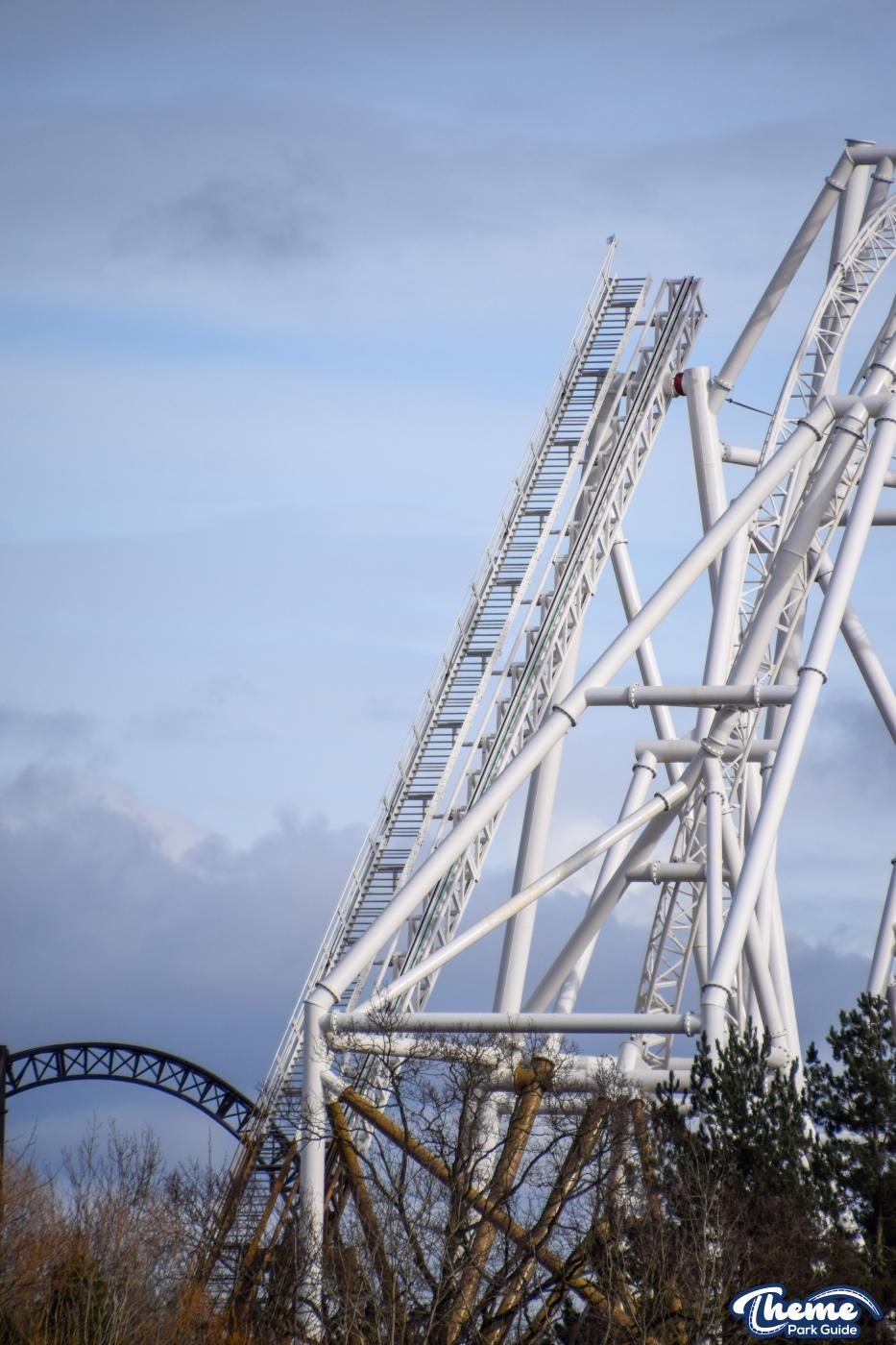Hyperia Lift Hill Nears Competition