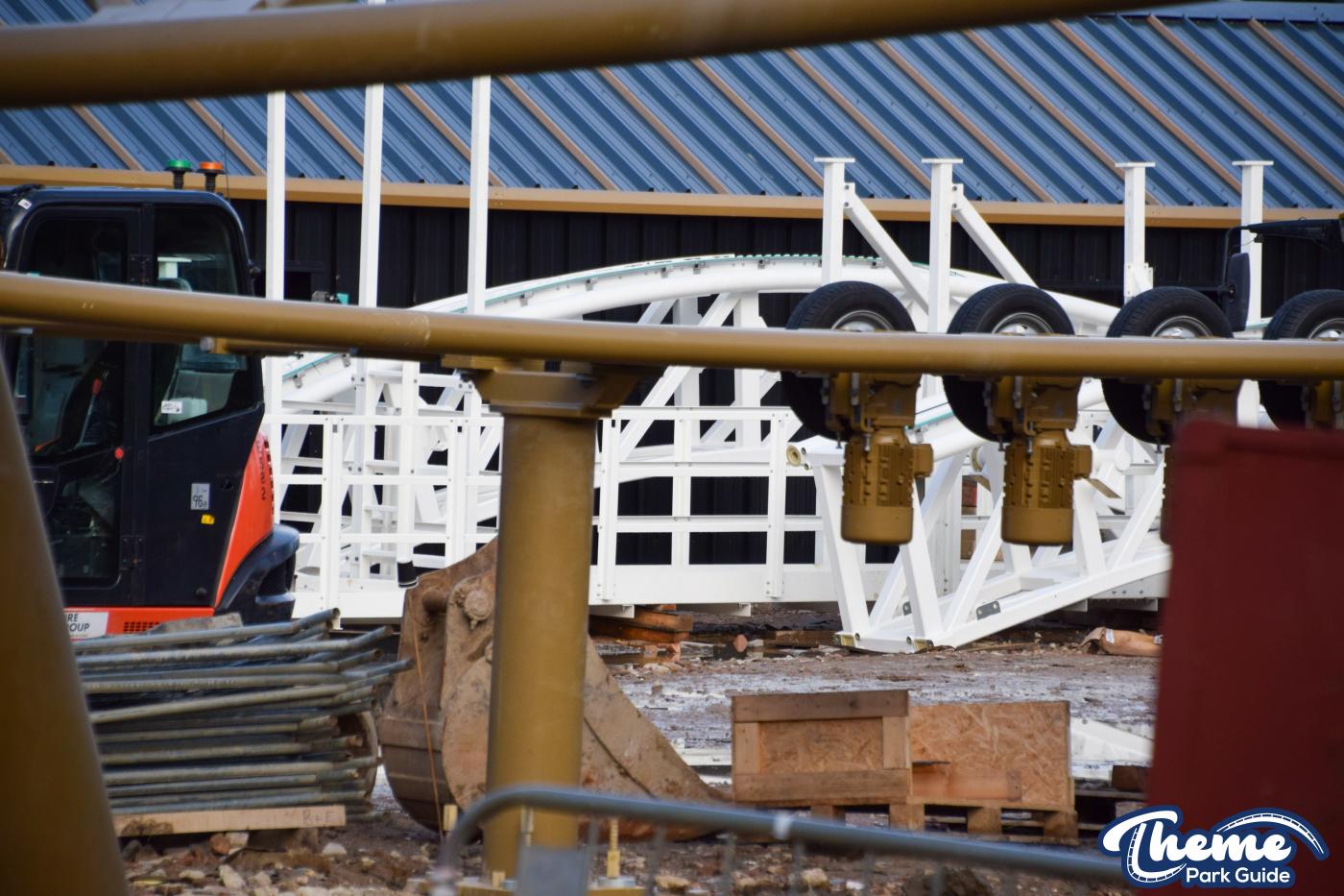 Hyperia Lift Hill Nears Competition