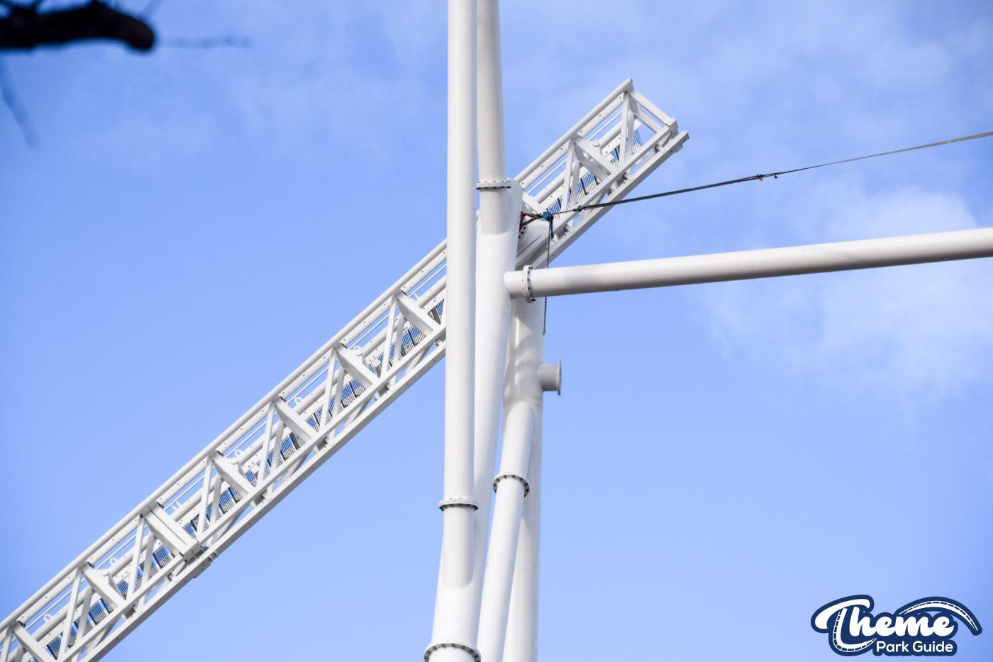 Hyperia Lift Hill Nears Competition