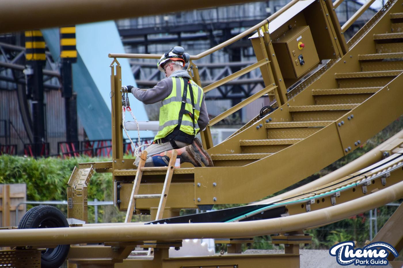 Hyperia First Drop Installation Continues