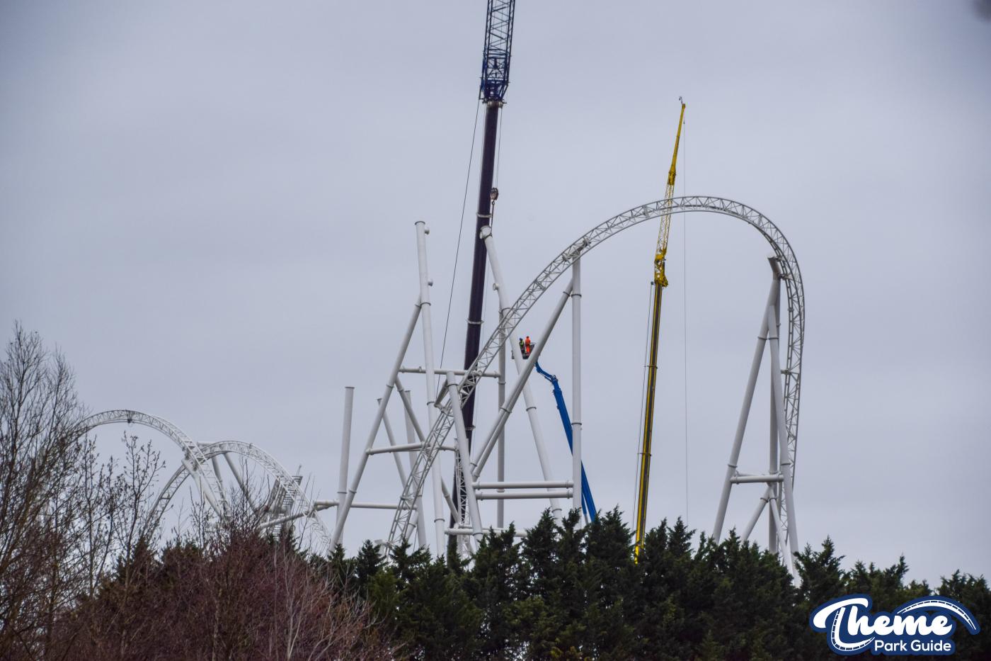 Hyperia First Drop Installation Continues