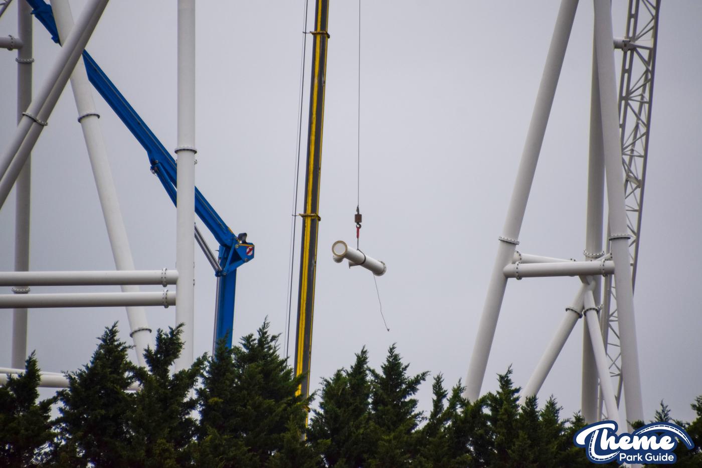 Hyperia First Drop Installation Continues