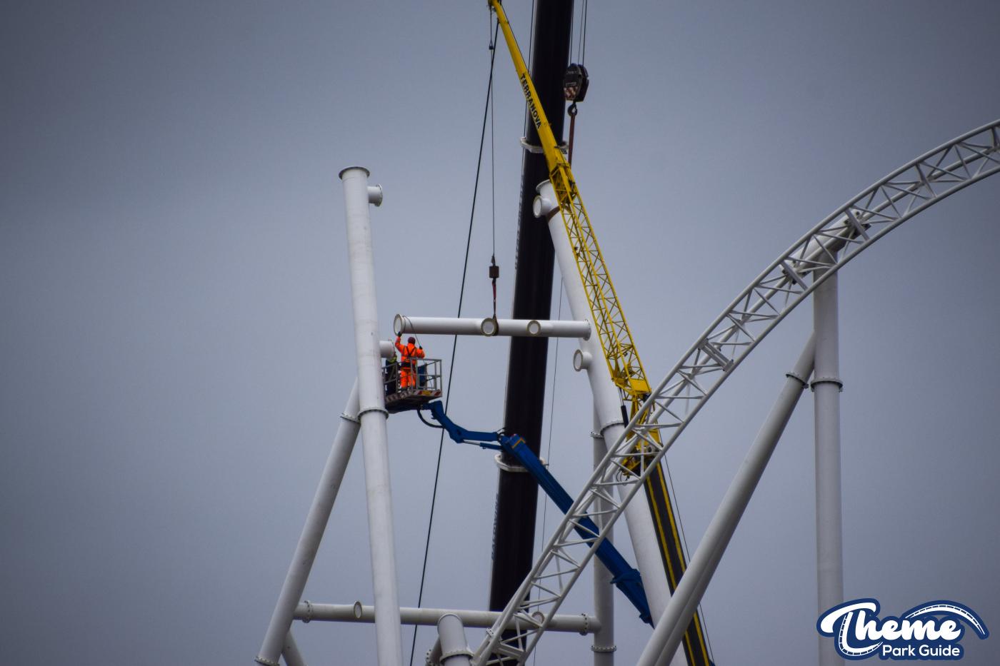 Hyperia First Drop Installation Continues