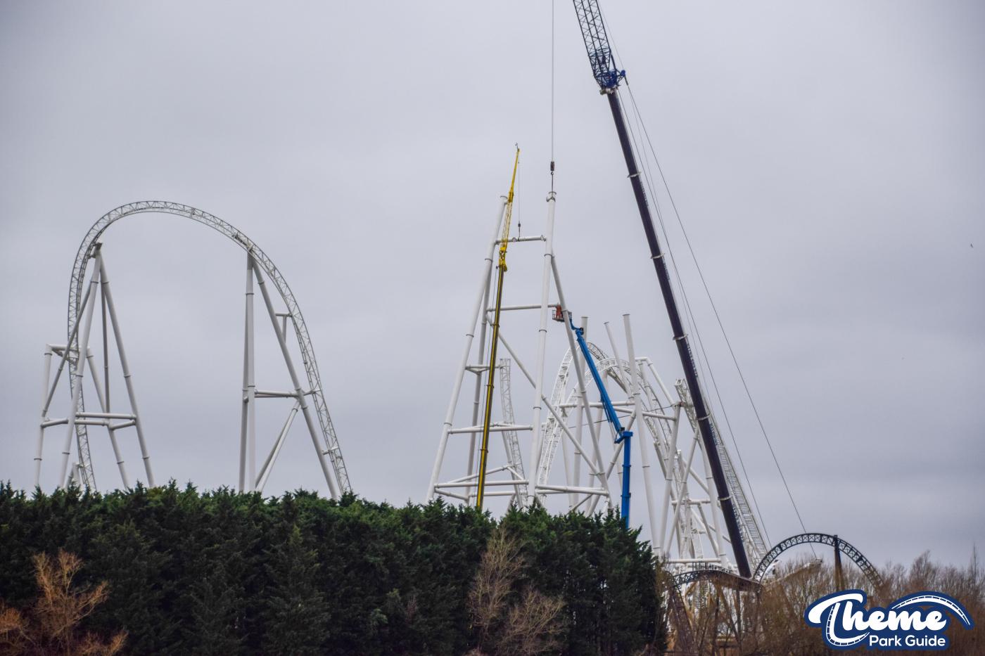 Hyperia First Drop Installation Continues