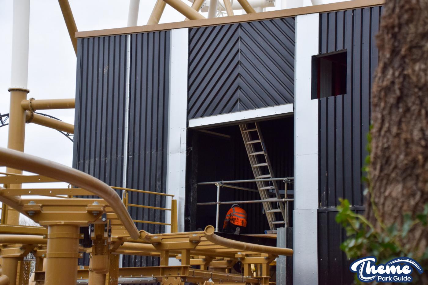 Hyperia Lift Hill Continues To Grow