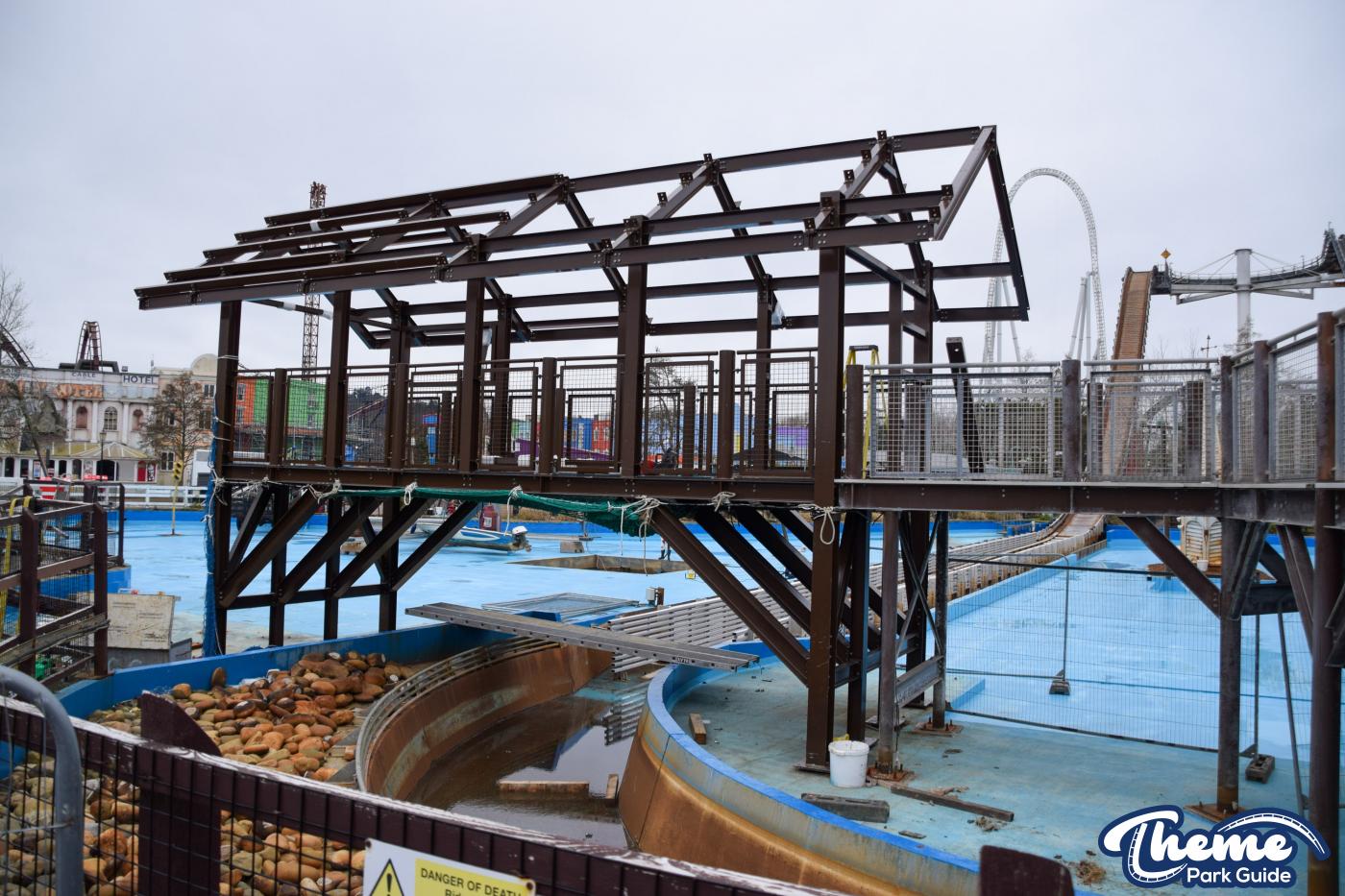 Thorpe Park A Look Behind Closed Doors One Month Till Opening 2024