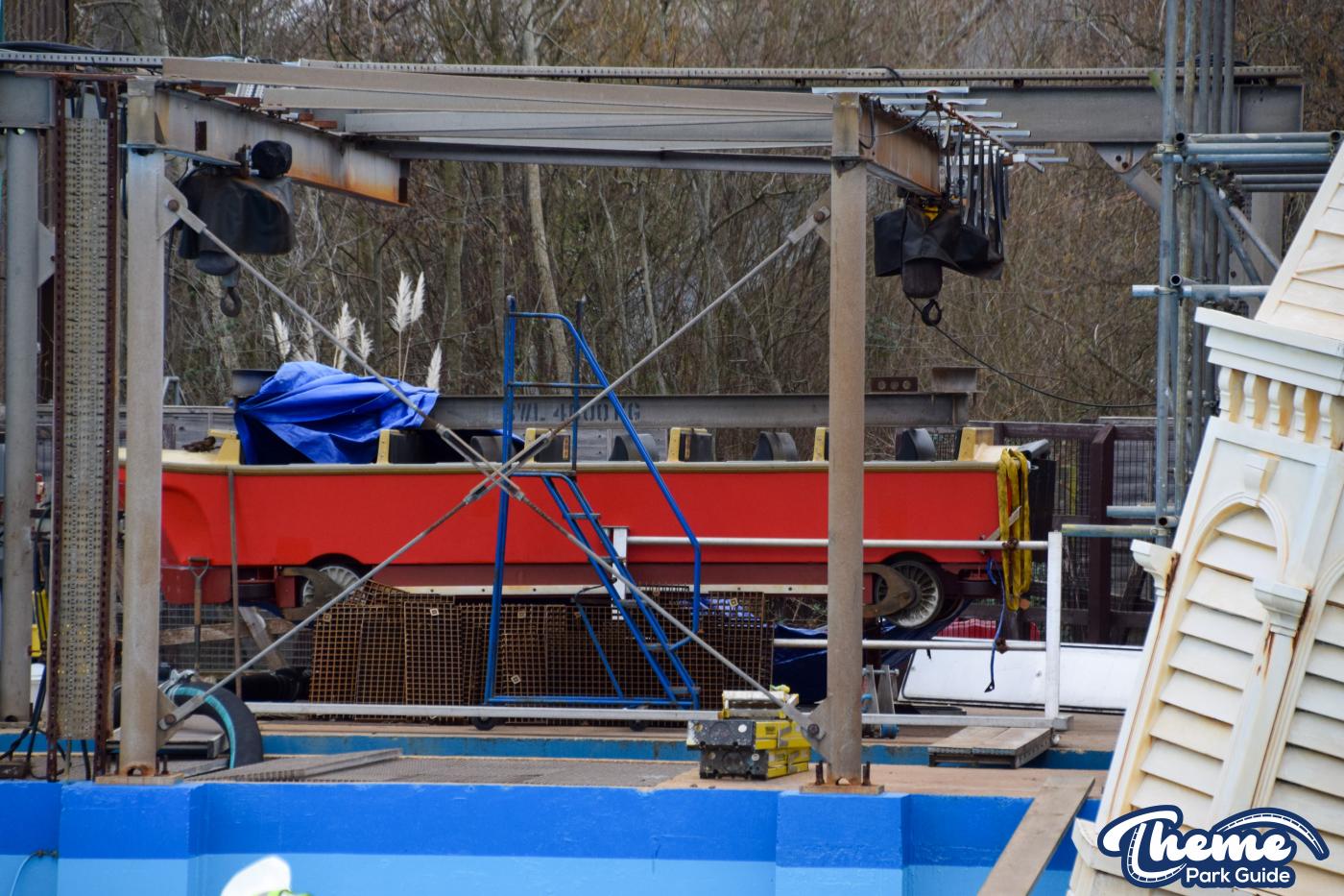 Thorpe Park A Look Behind Closed Doors One Month Till Opening 2024
