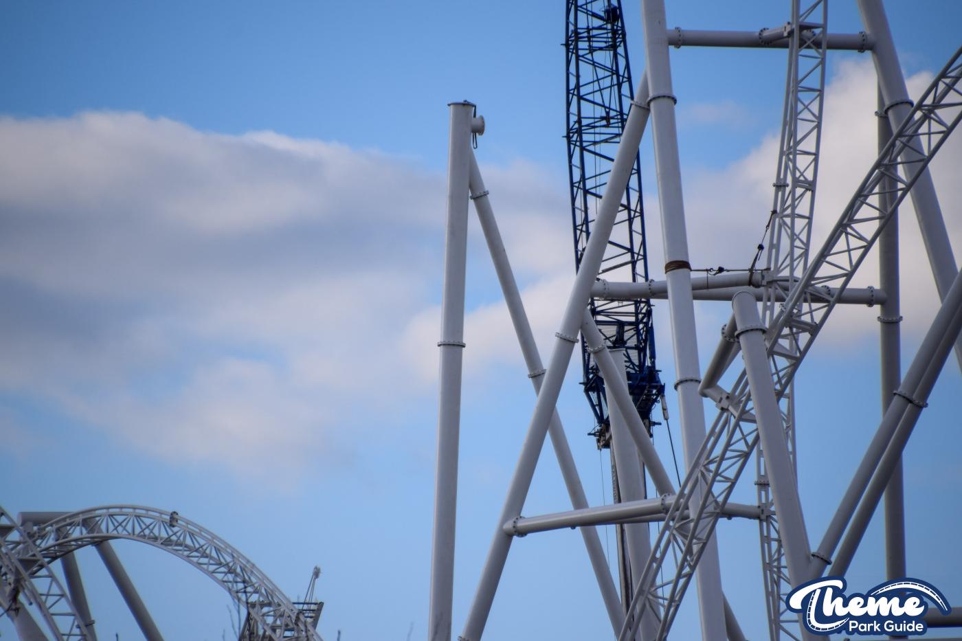 Top Of Hyperia Lift Hill Assembled
