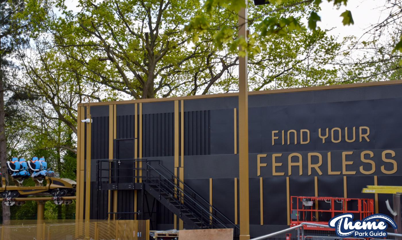 Hyperia Find Your Fearless Signage Installed And Testing Continues