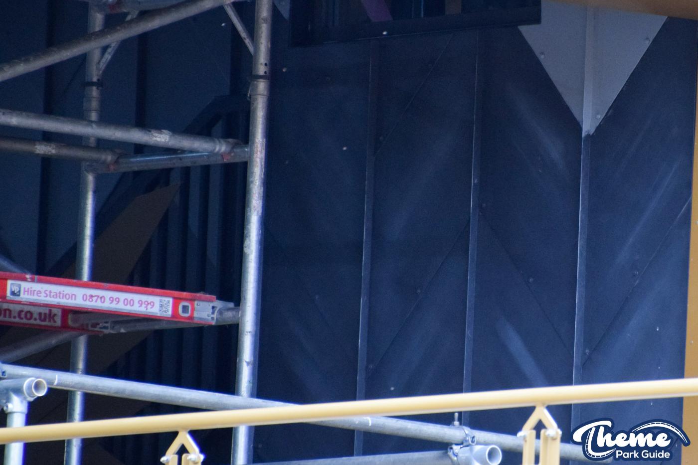 Hyperia Transfer Track Testing And Ride Area Fences Installed