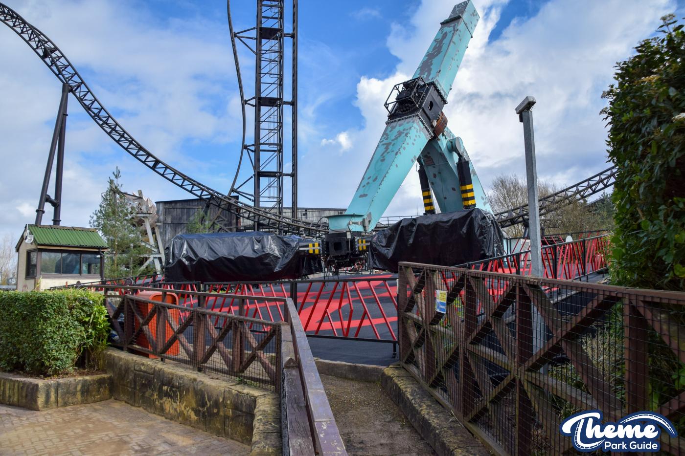 Thorpe Park Samurai Repaint Continues
