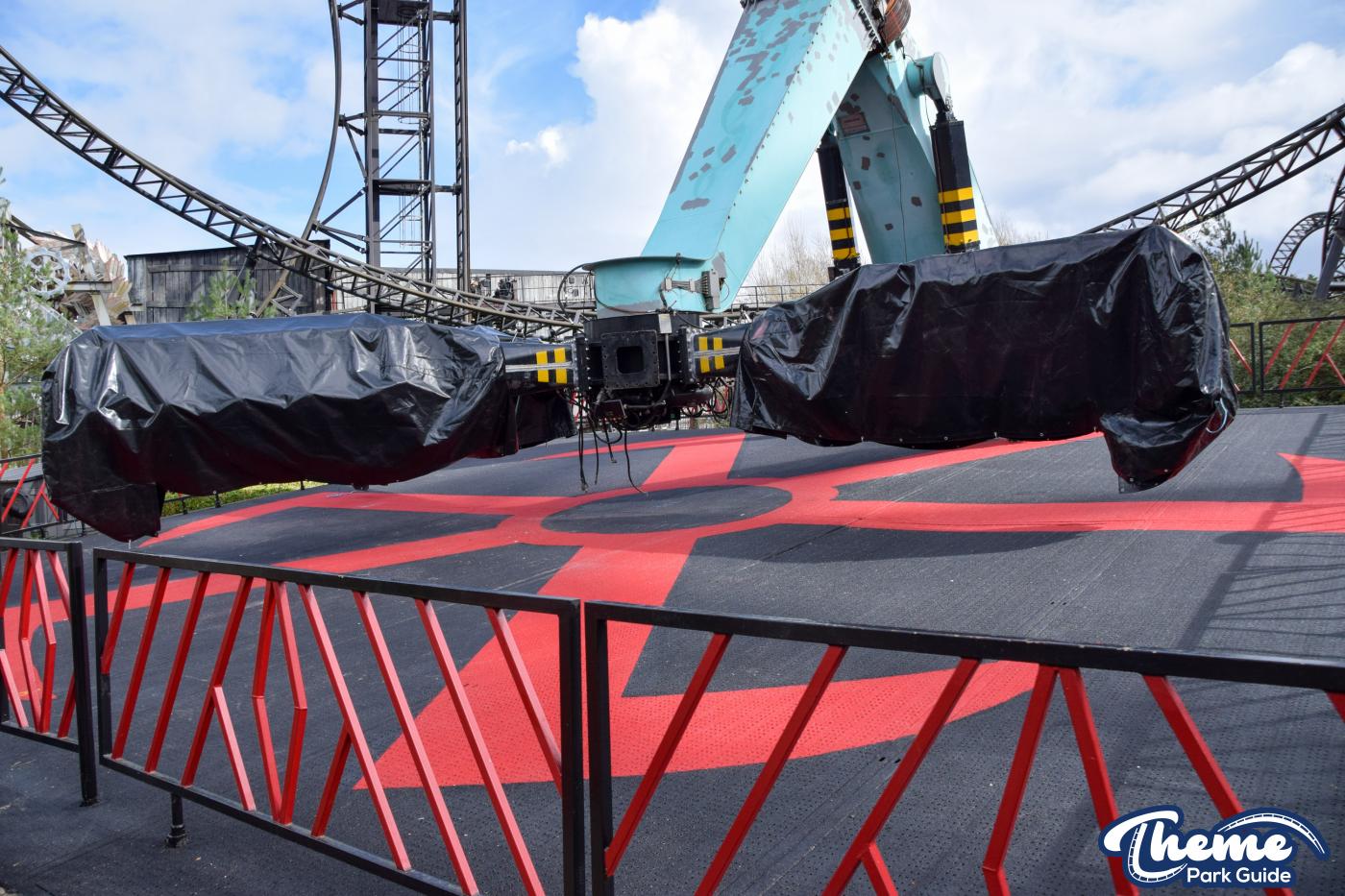 Thorpe Park Samurai Repaint Continues