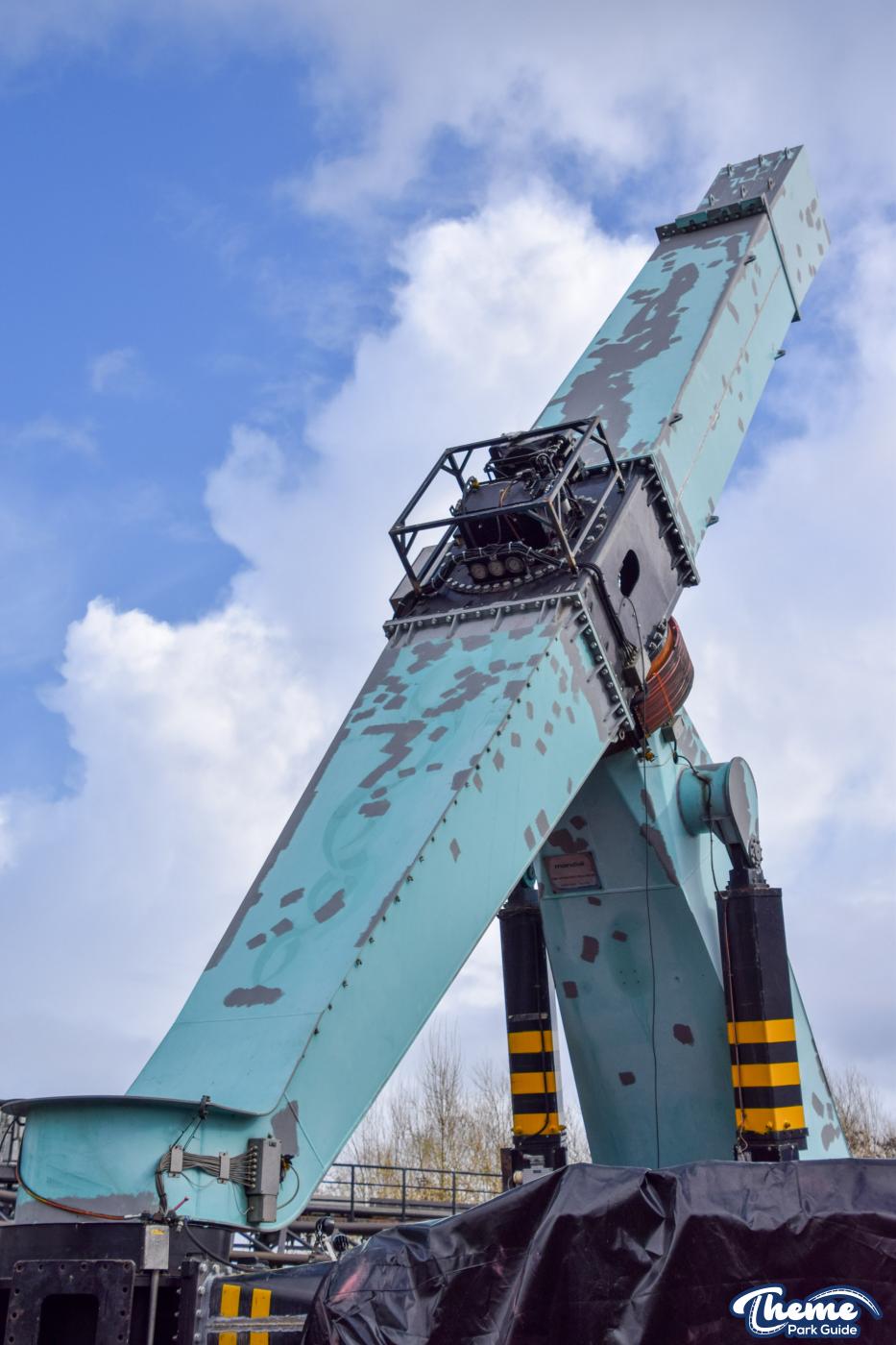 Thorpe Park Samurai Repaint Continues
