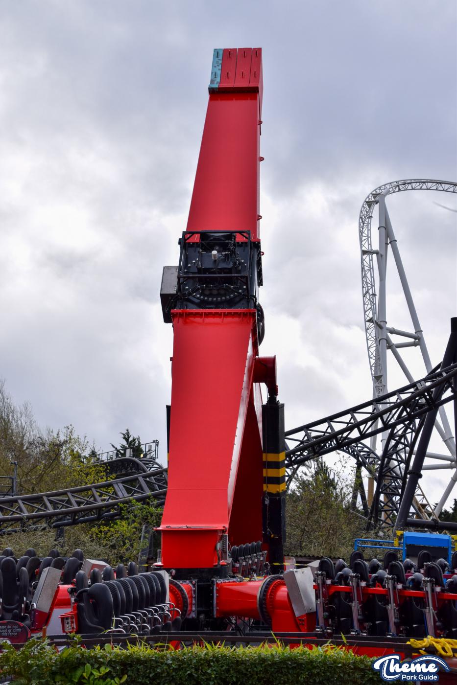 Thorpe Park Samurai Repaint Continues