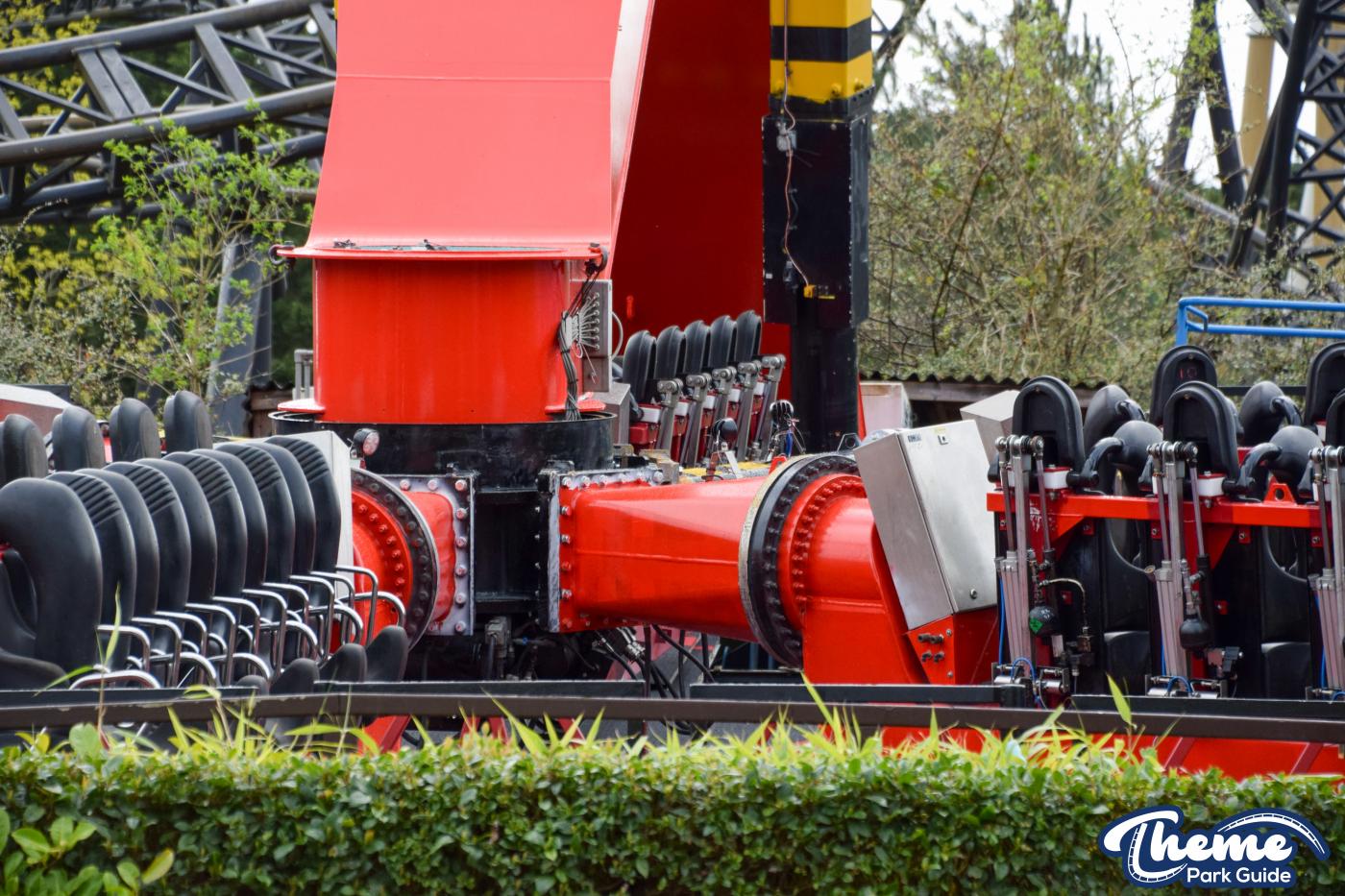 Thorpe Park Samurai Repaint Continues