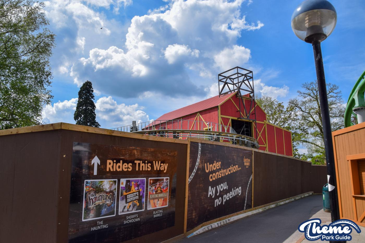 Drayton Manor 2024 Rollercoaster Construction Continues
