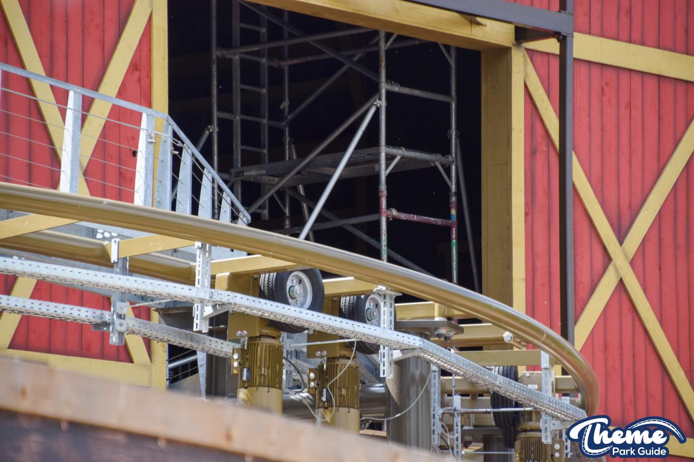 Drayton Manor 2024 Rollercoaster Construction Continues