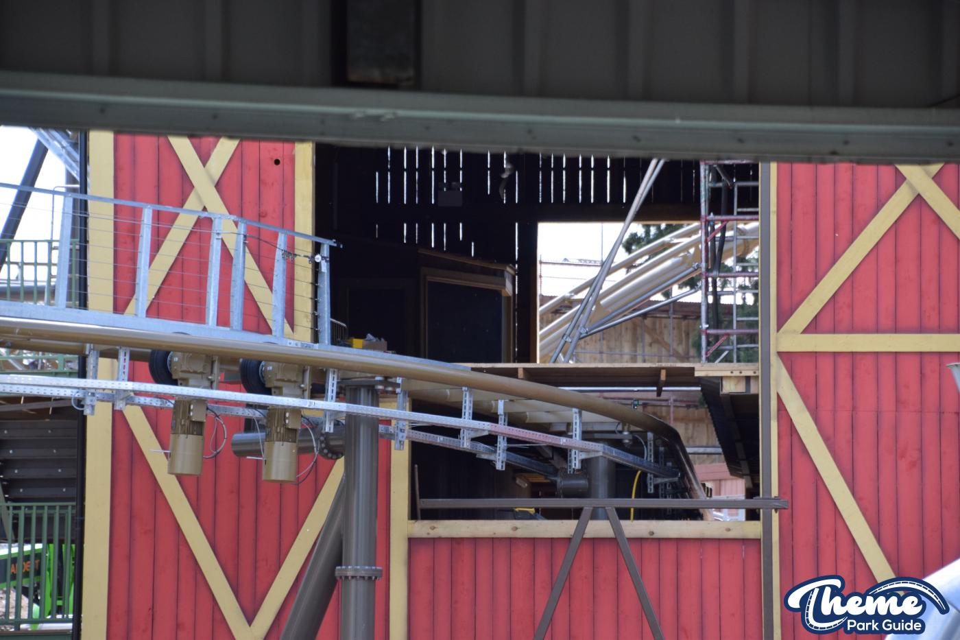 Drayton Manor 2024 Rollercoaster Construction Continues