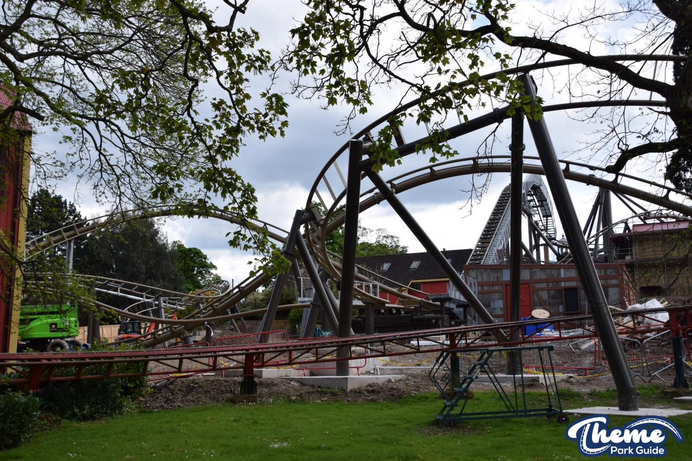 Drayton Manor 2024 Rollercoaster Construction Continues