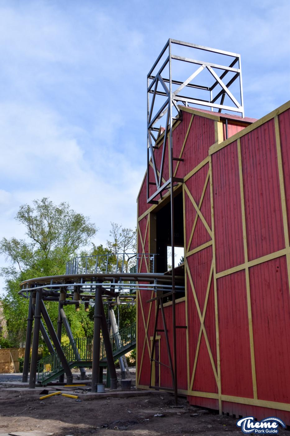 Drayton Manor 2024 Rollercoaster Construction Continues