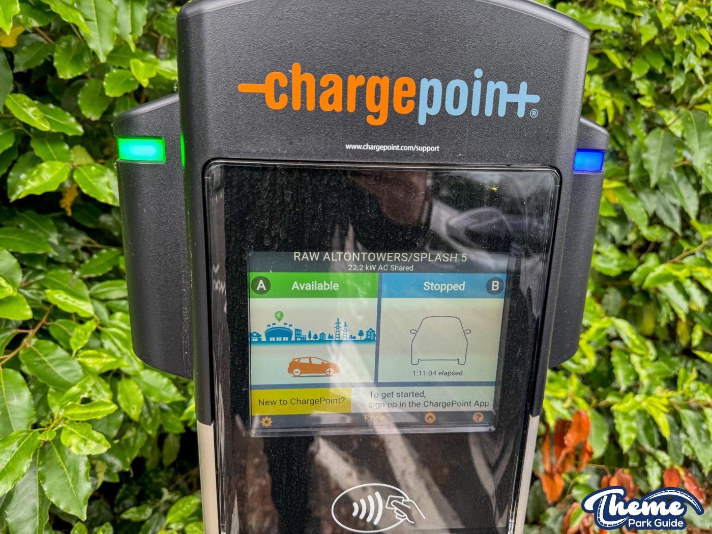 Alton Towers Electric Car Chargers Installed