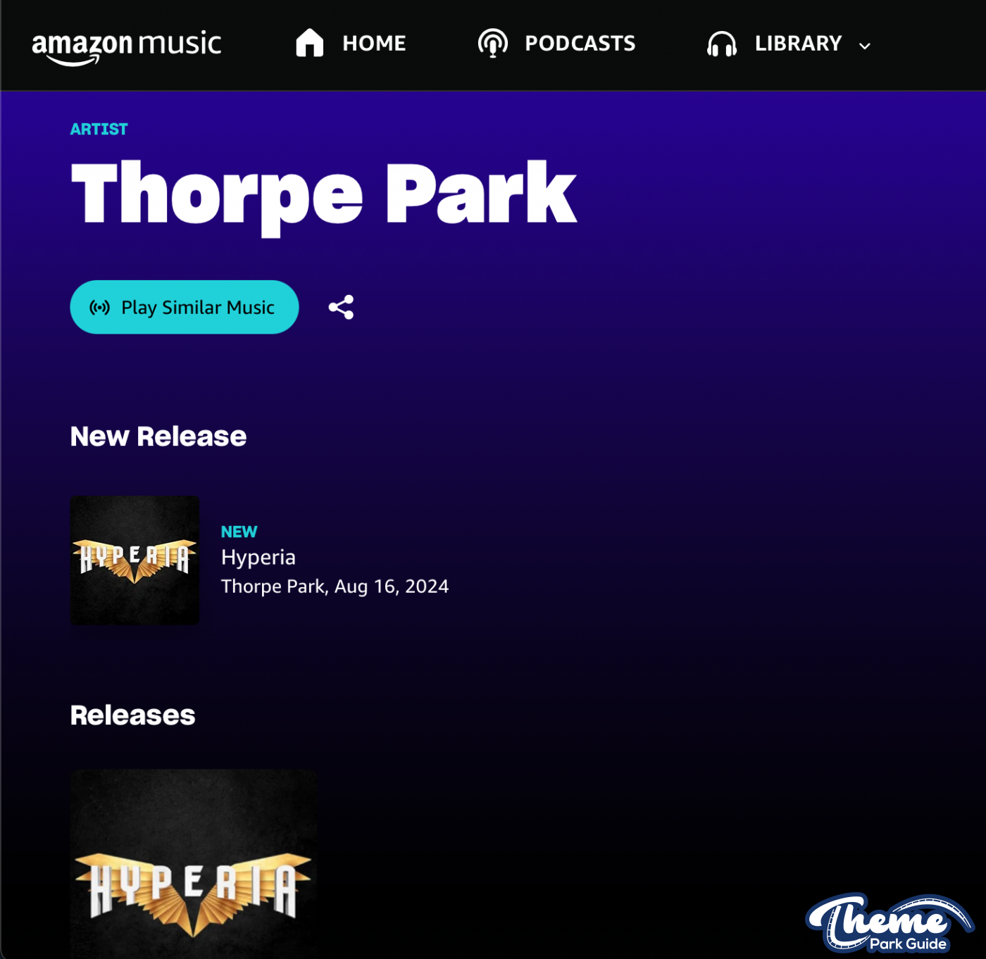 Thorpe Park Celebrates National Rollercoaster Day with Hyperia Time Lapse Video and Music Release