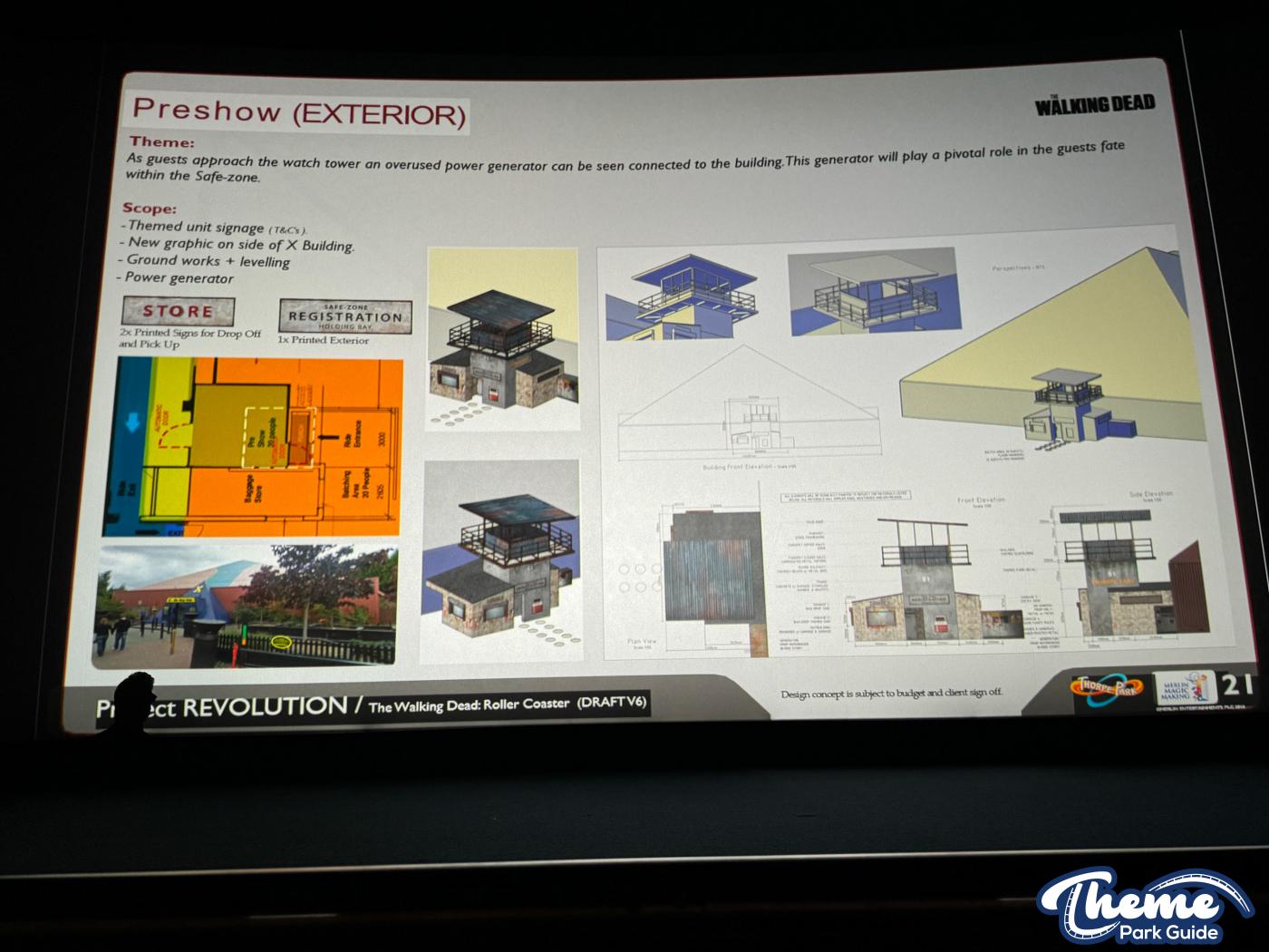The Walking Dead: The Ride Behind The Scenes -