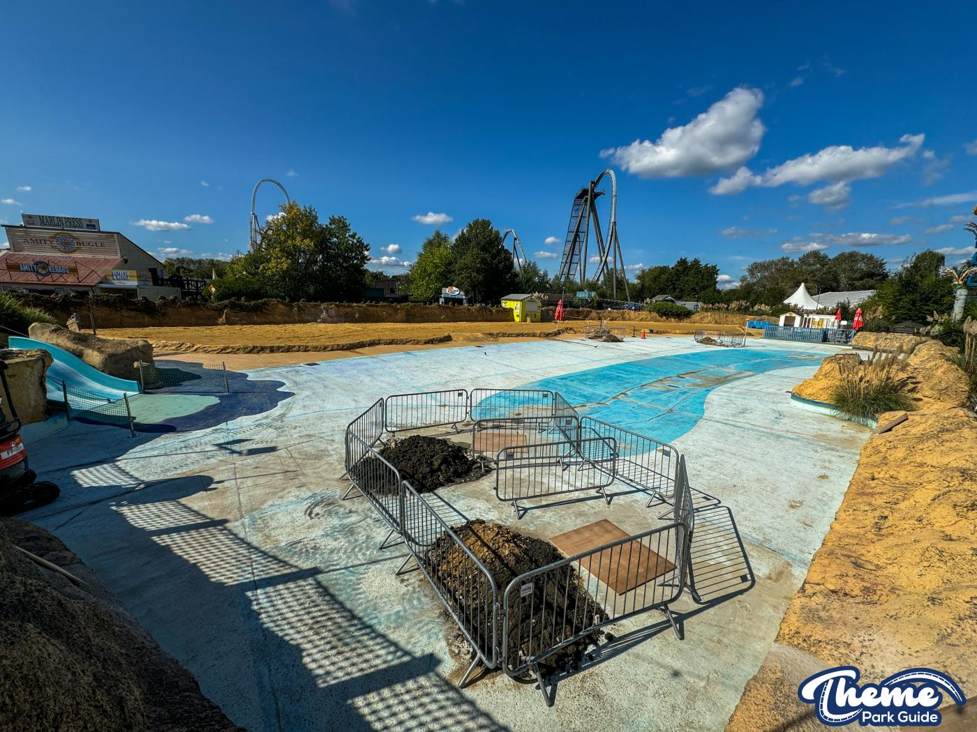 Thorpe Park 2025 Beach Redevelopment Begins?