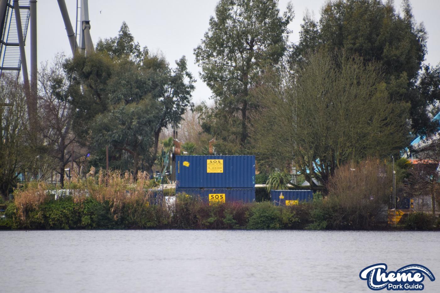 Thorpe Park Closed Season Update Slammer Removal Underway