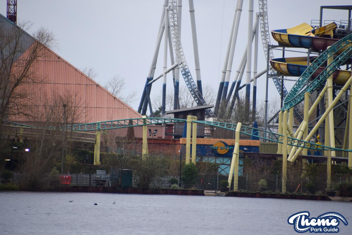 Thorpe Park Closed Season Update Slammer Removal Underway