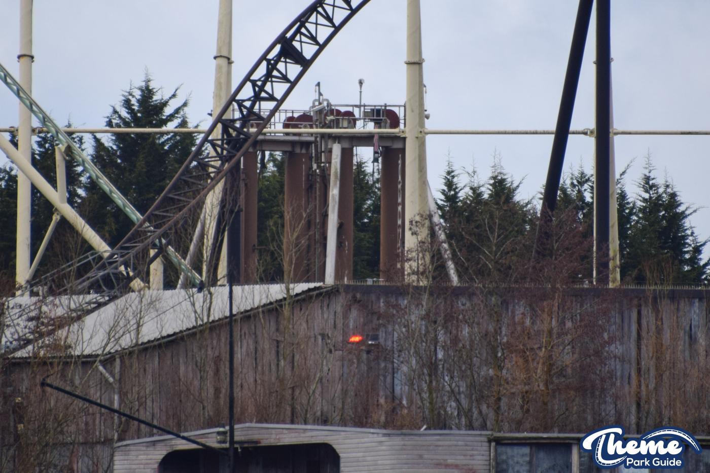 Thorpe Park Closed Season Update Slammer Removal Underway