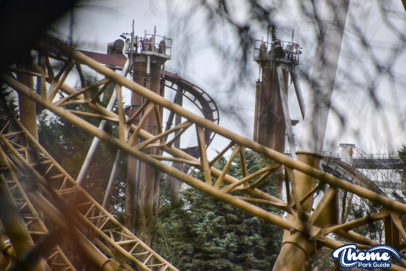 Thorpe Park Closed Season Update Slammer Removal Underway