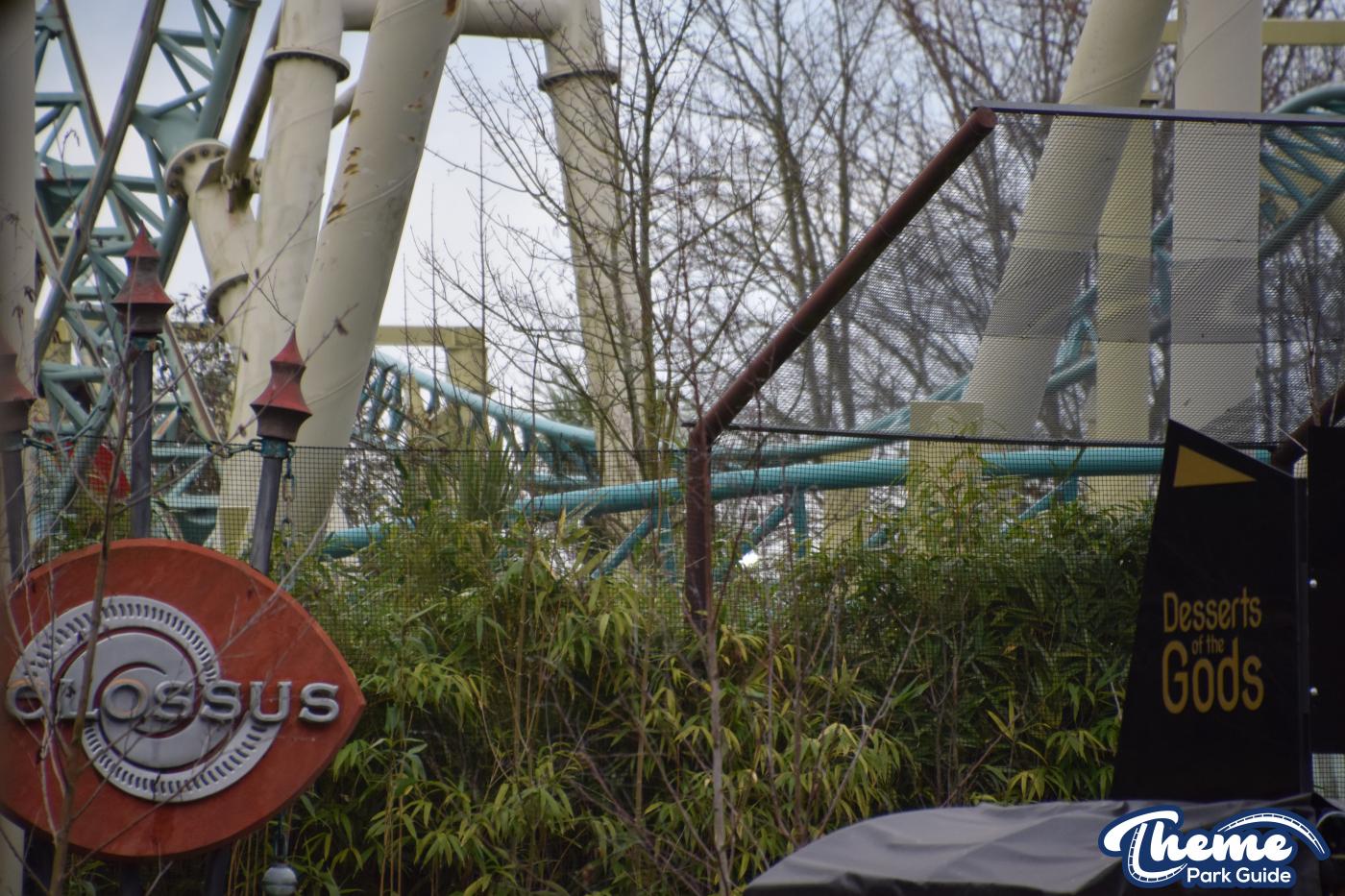 Thorpe Park Closed Season Update Slammer Removal Underway