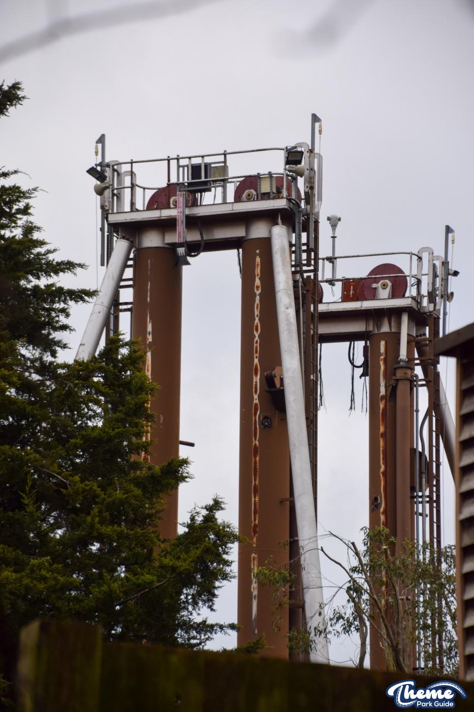 Thorpe Park Closed Season Update Slammer Removal Underway