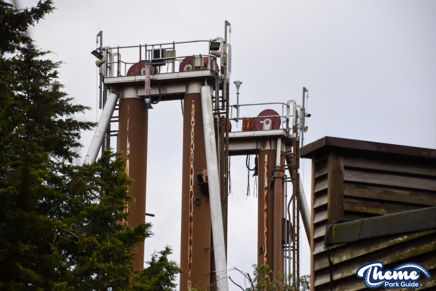 Thorpe Park Closed Season Update Slammer Removal Underway