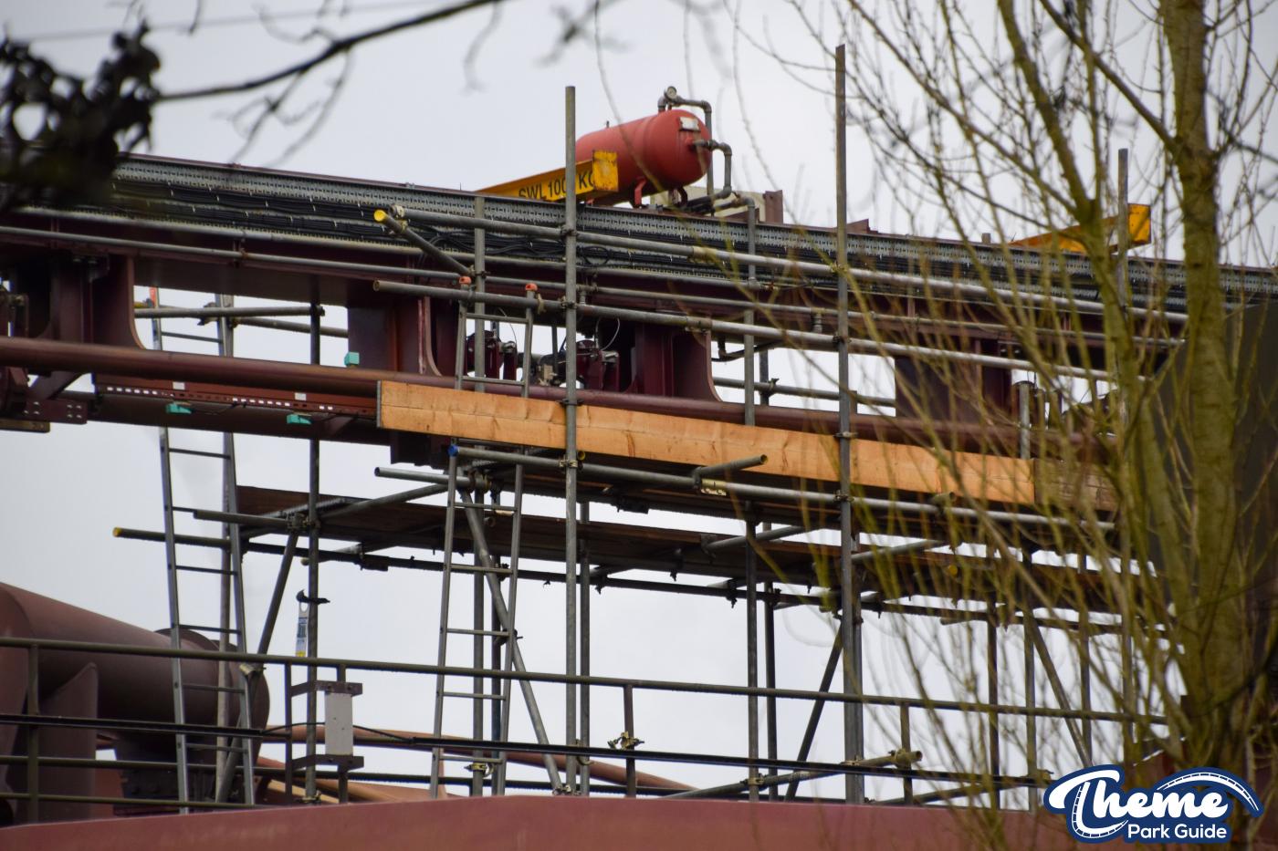 Thorpe Park Closed Season Update Slammer Removal Underway