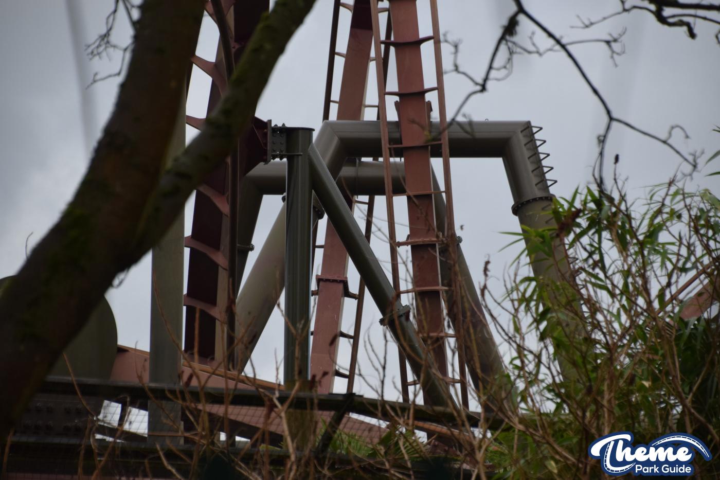 Thorpe Park Closed Season Update Slammer Removal Underway