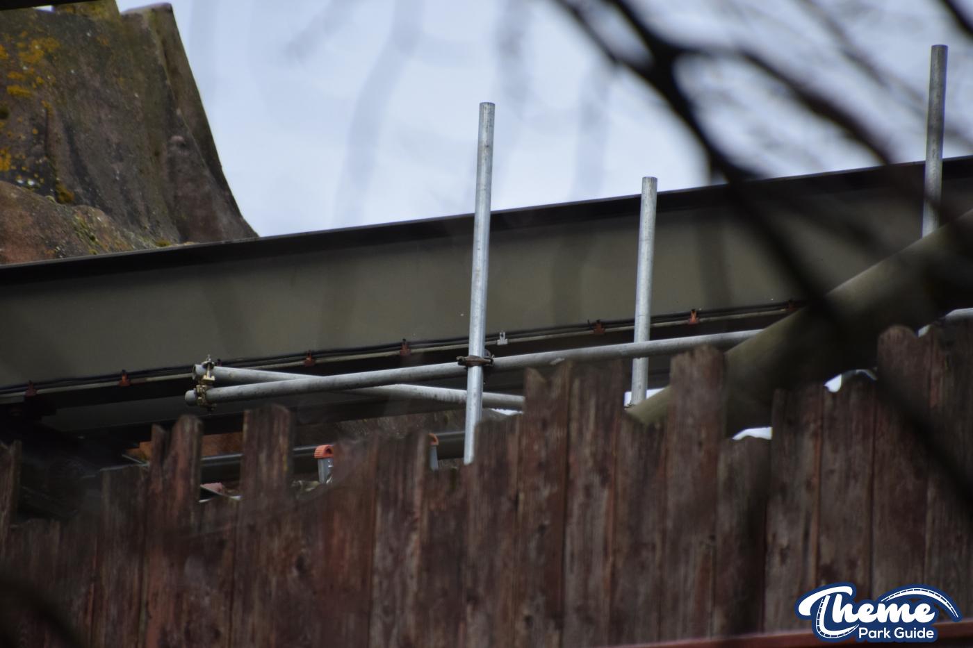 Thorpe Park Closed Season Update Slammer Removal Underway