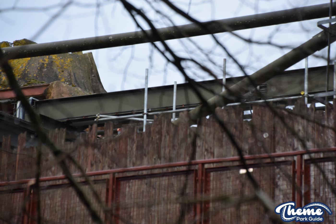 Thorpe Park Closed Season Update Slammer Removal Underway
