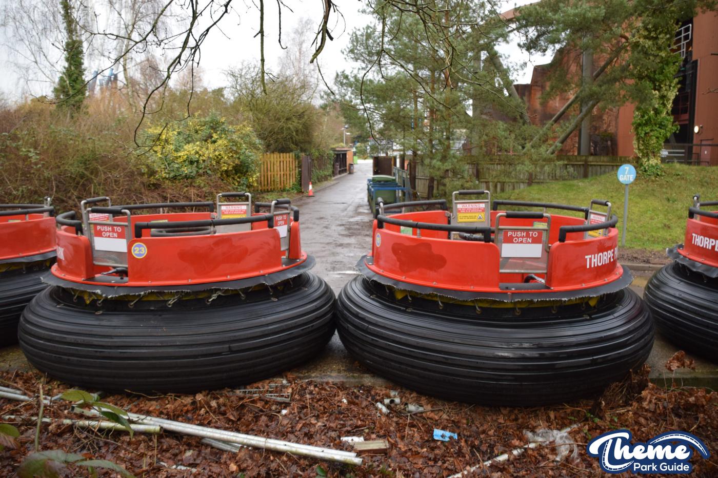 Thorpe Park Closed Season Update Slammer Removal Underway