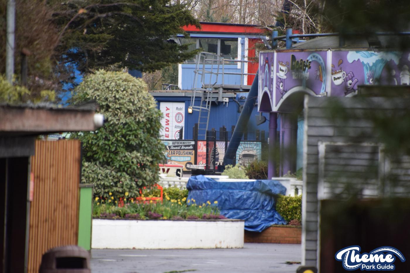 Thorpe Park Closed Season Update Slammer Removal Underway