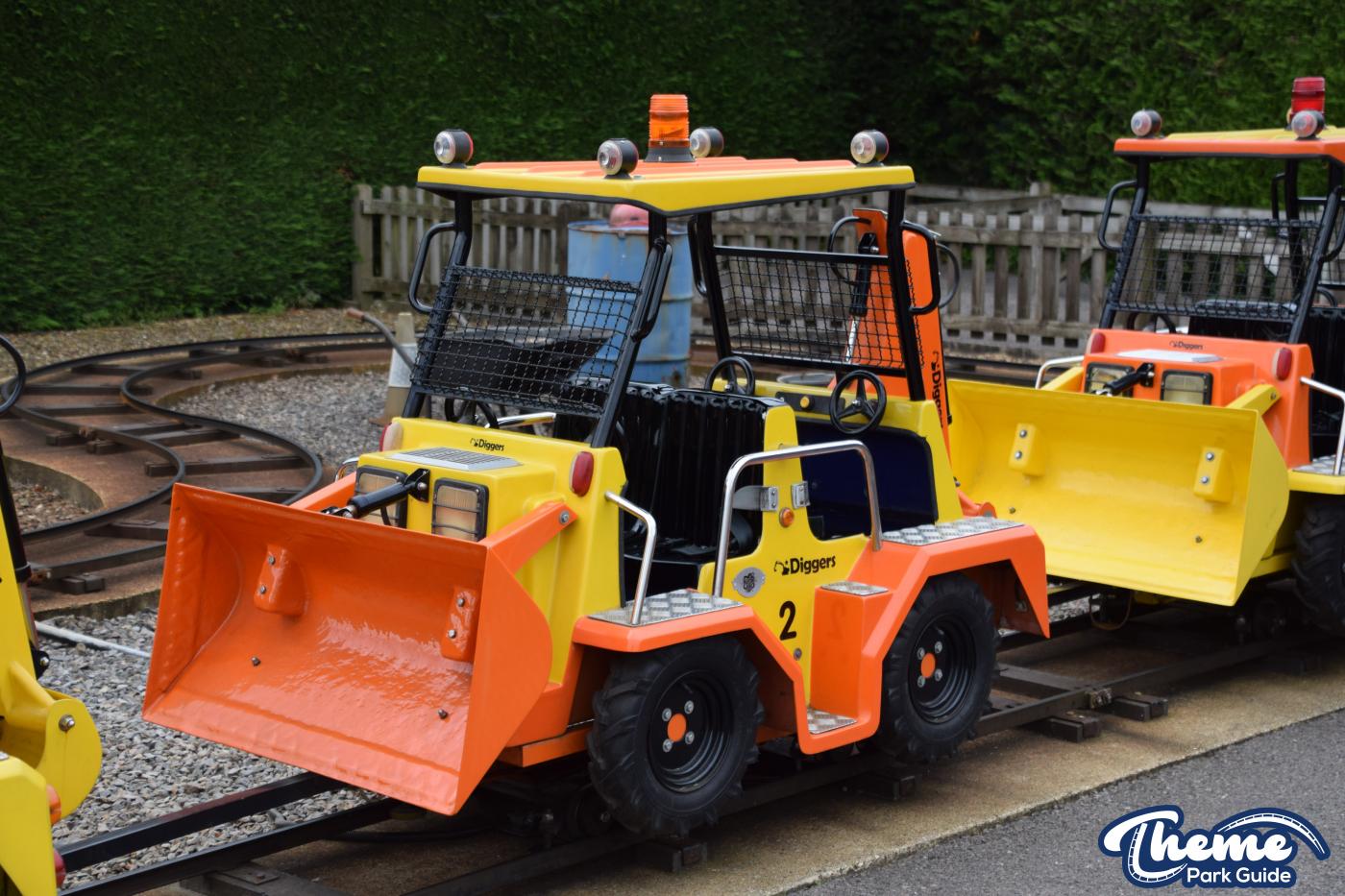 Digger Ride -  Paultons Park