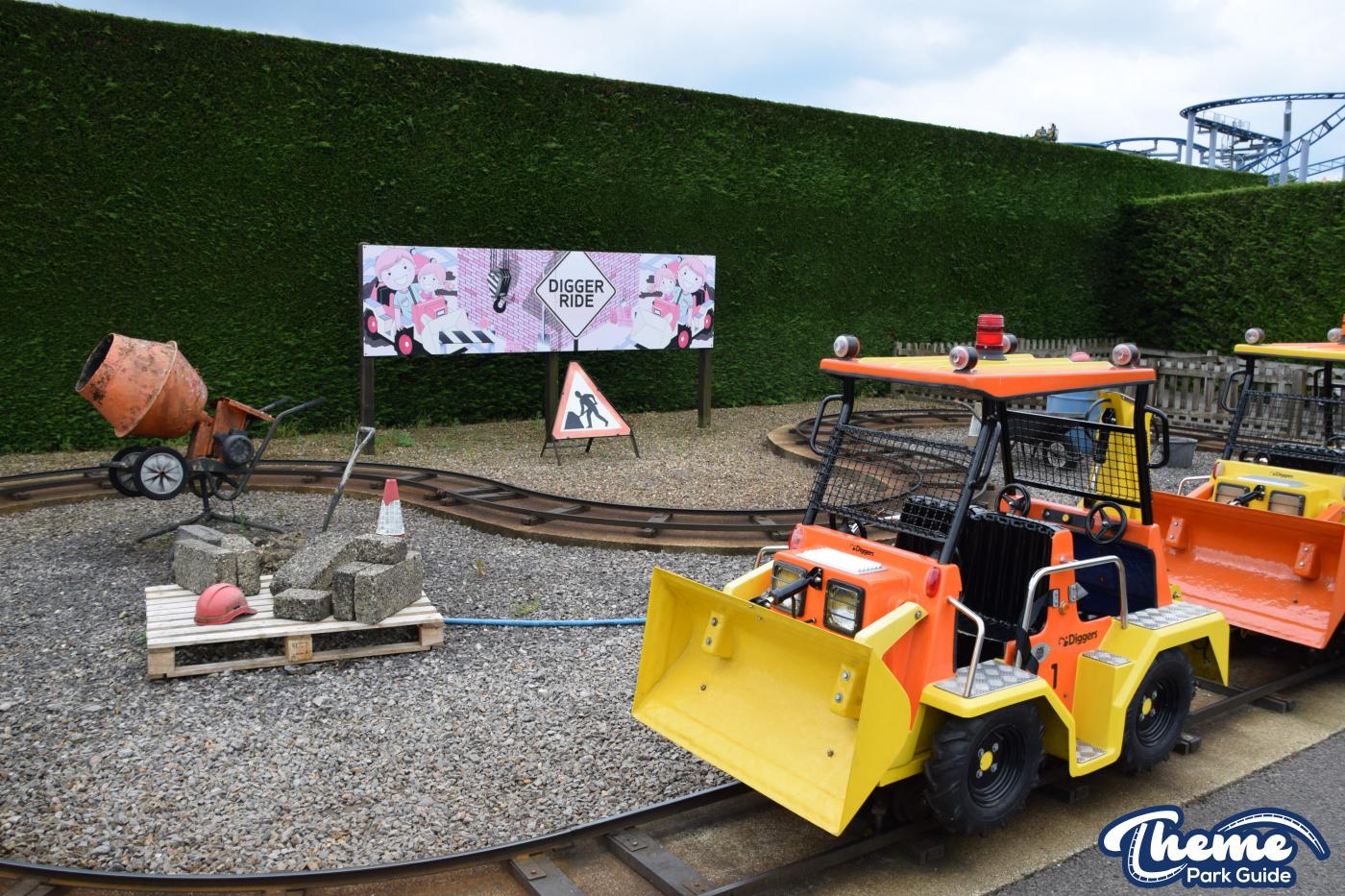 Digger Ride -  Paultons Park